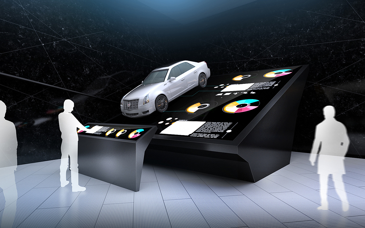 空間與多媒體 上海車展SGM空間設(shè)計與多媒體設(shè)計的融合創(chuàng)新